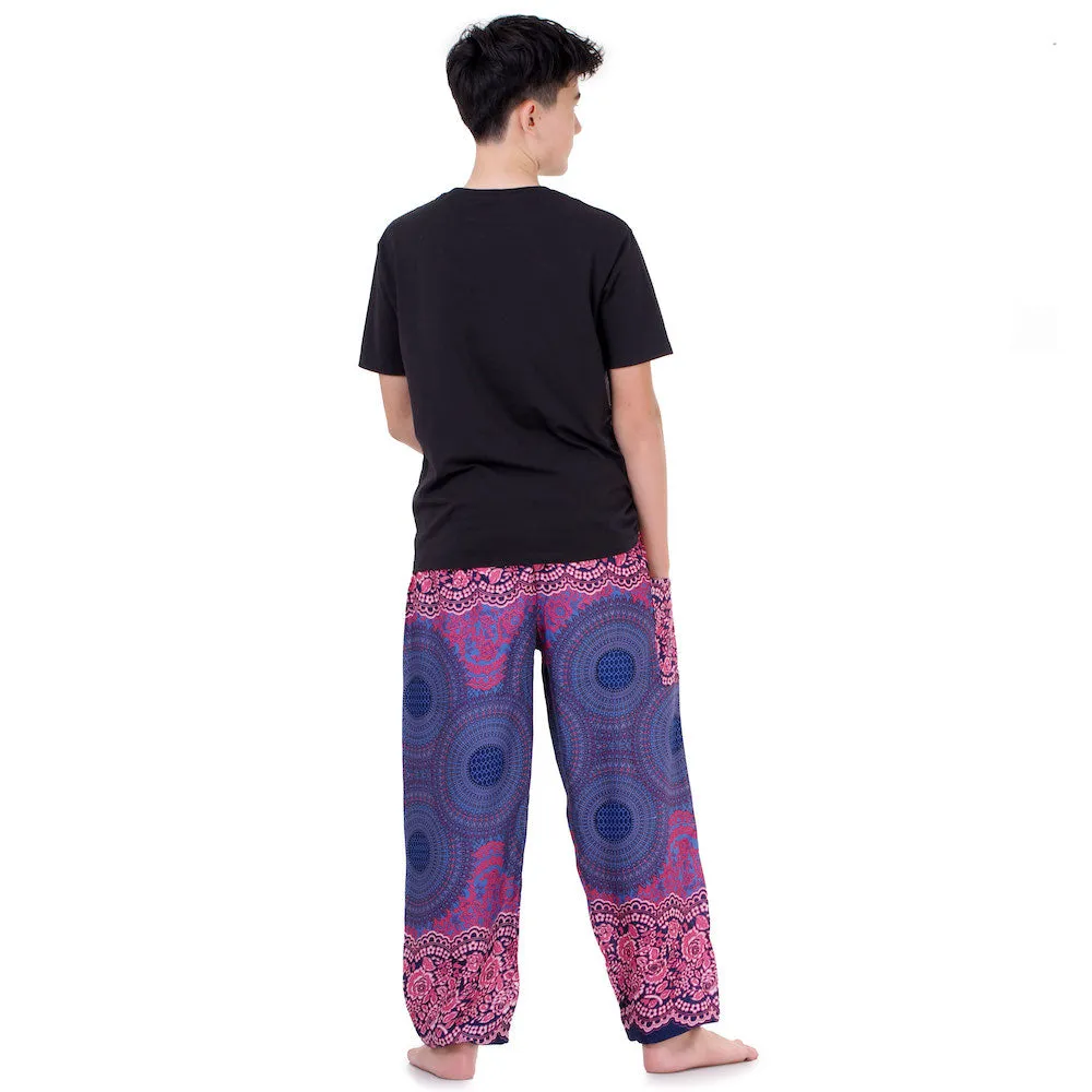 Men's Mandala Harem Pants Mystic Gray