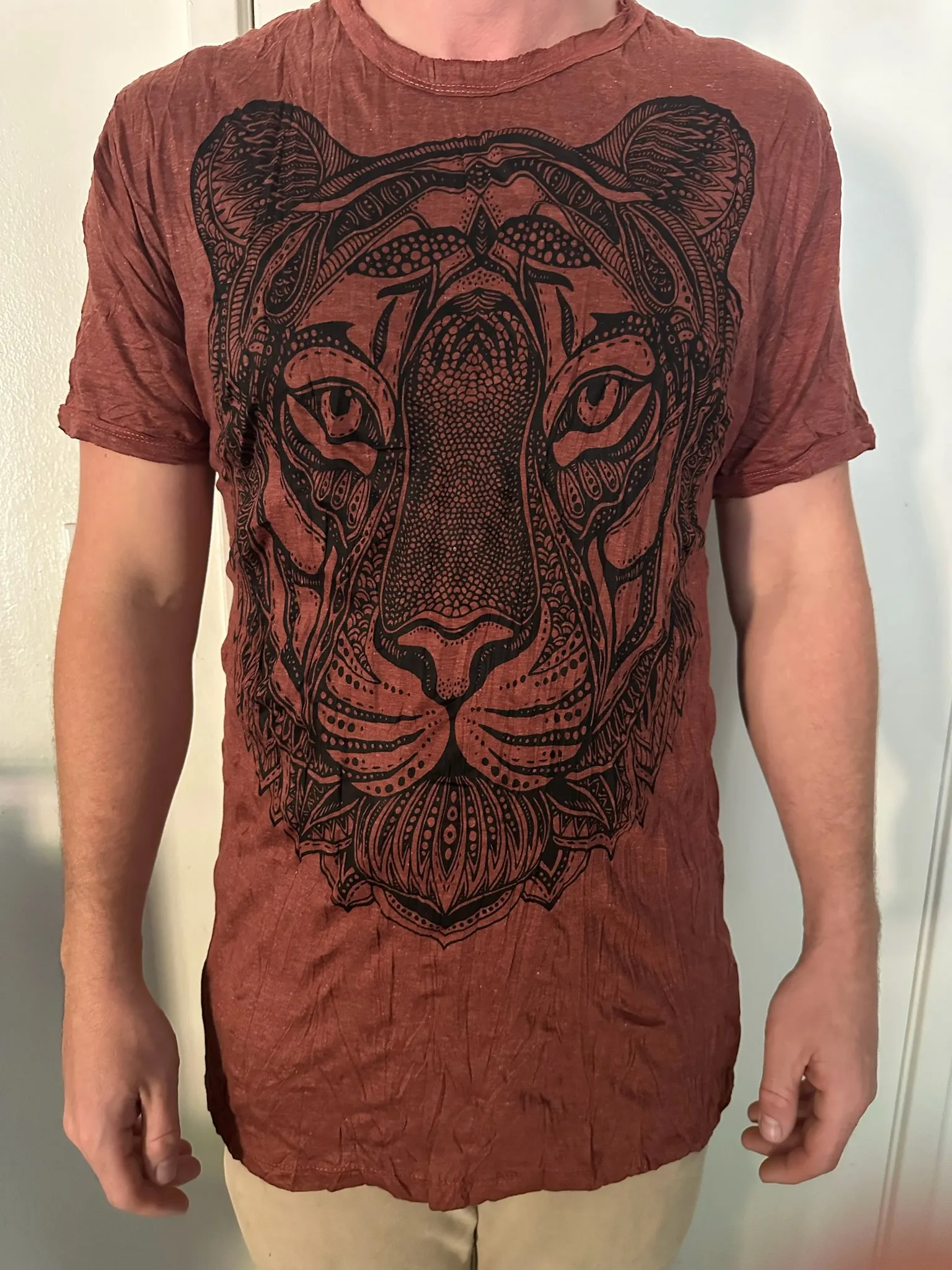 Men's Printed Tiger T-Shirt