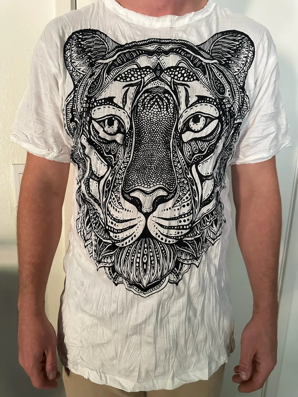 Men's Printed Tiger T-Shirt