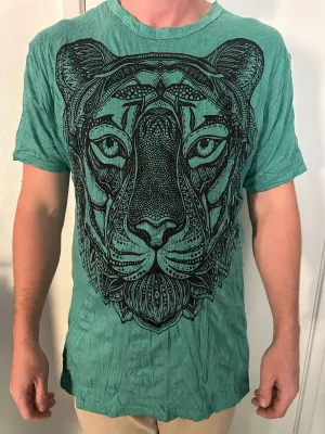 Men's Printed Tiger T-Shirt