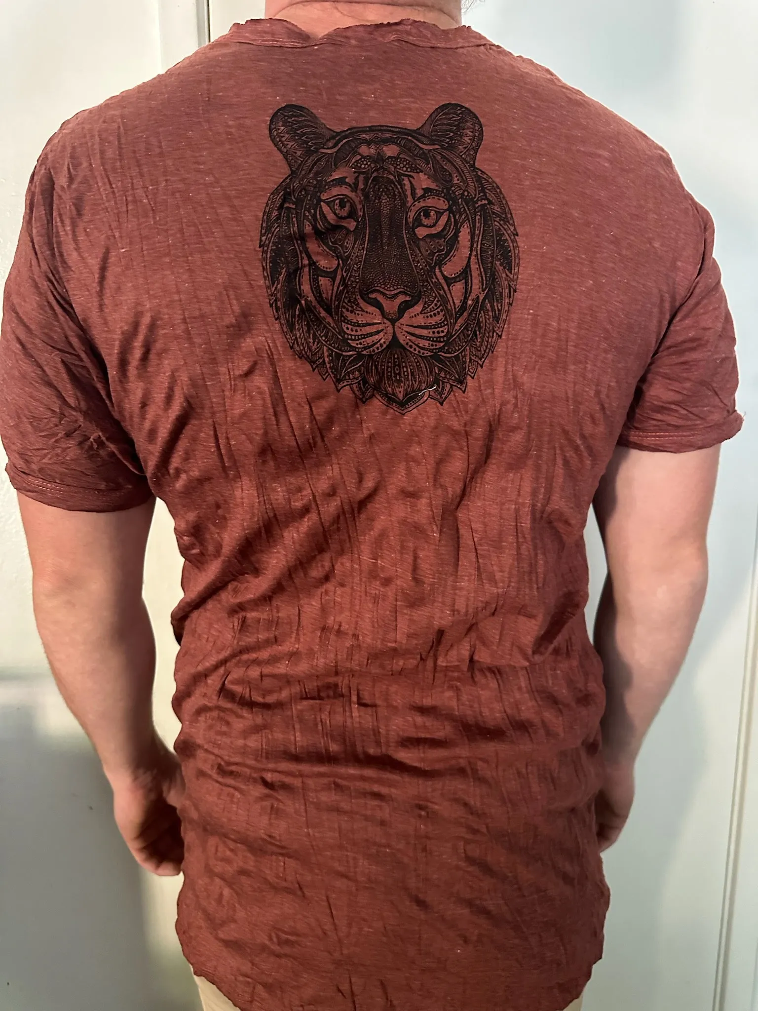 Men's Printed Tiger T-Shirt