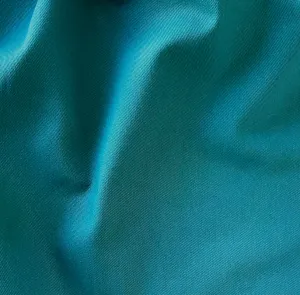 Mid-Weight Rainforest Teal Cotton Twill (Made in India)