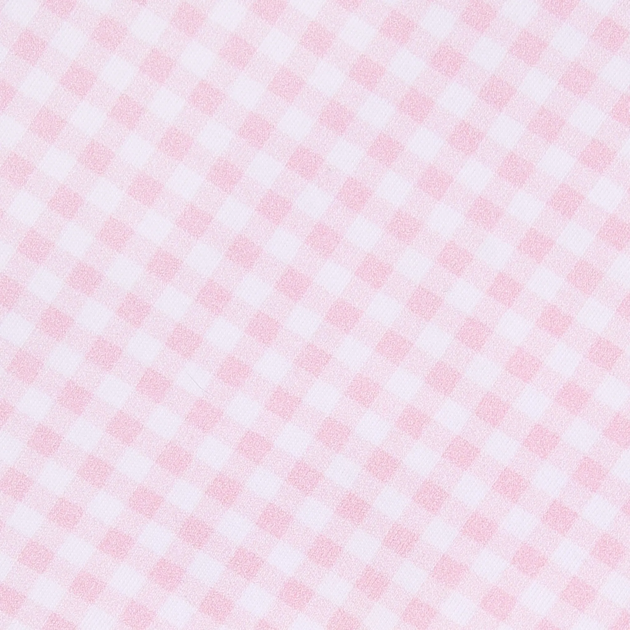 Mini Checks Collared Footie - Pink