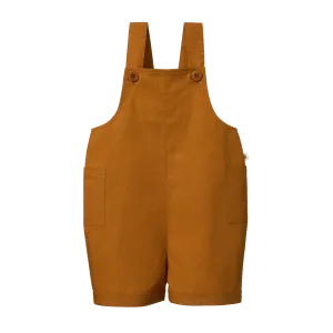 NATURE BABY - TUCKER SHORTIE OVERALLS: DIJON