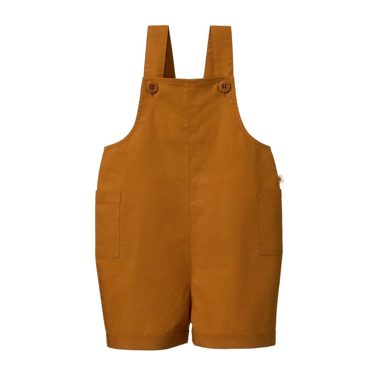 NATURE BABY - TUCKER SHORTIE OVERALLS: DIJON