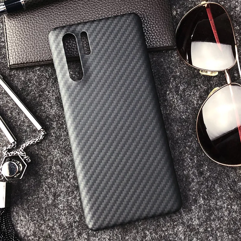 Oatsbasf Ultra Thin Luxury Pure Carbon Fiber Case Cover
