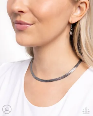 Paparazzi Necklace ~ Simply Scintillating - Black
