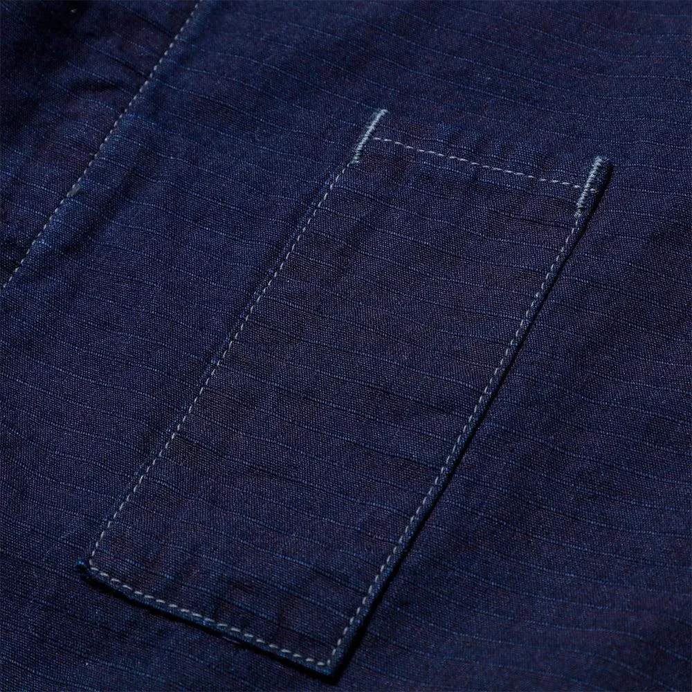 Post Overalls BDU-R Cotton Ripstop Jacket Indigo