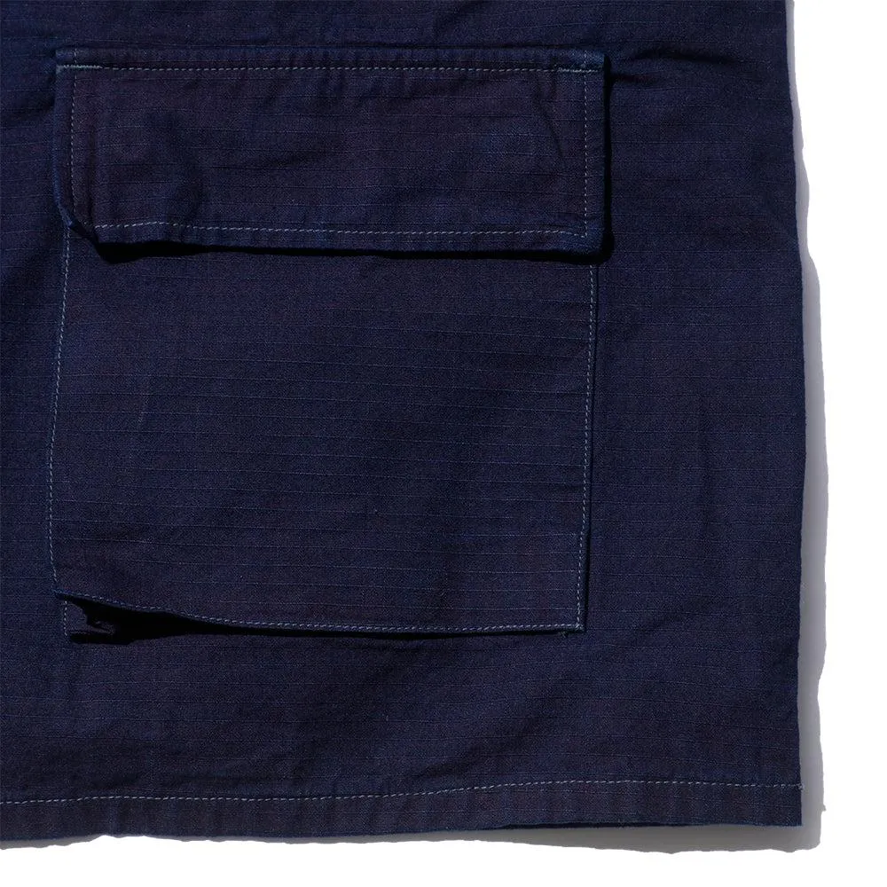 Post Overalls BDU-R Cotton Ripstop Jacket Indigo