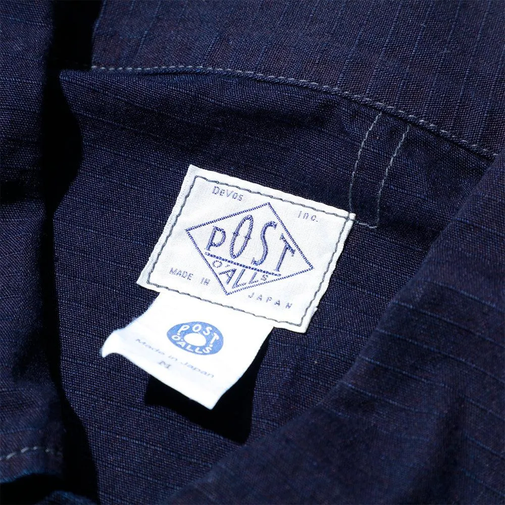 Post Overalls BDU-R Cotton Ripstop Jacket Indigo