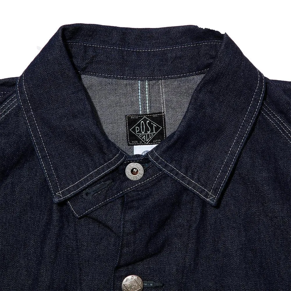 Post Overalls Engineers Jacket 10.oz Vintage Denim