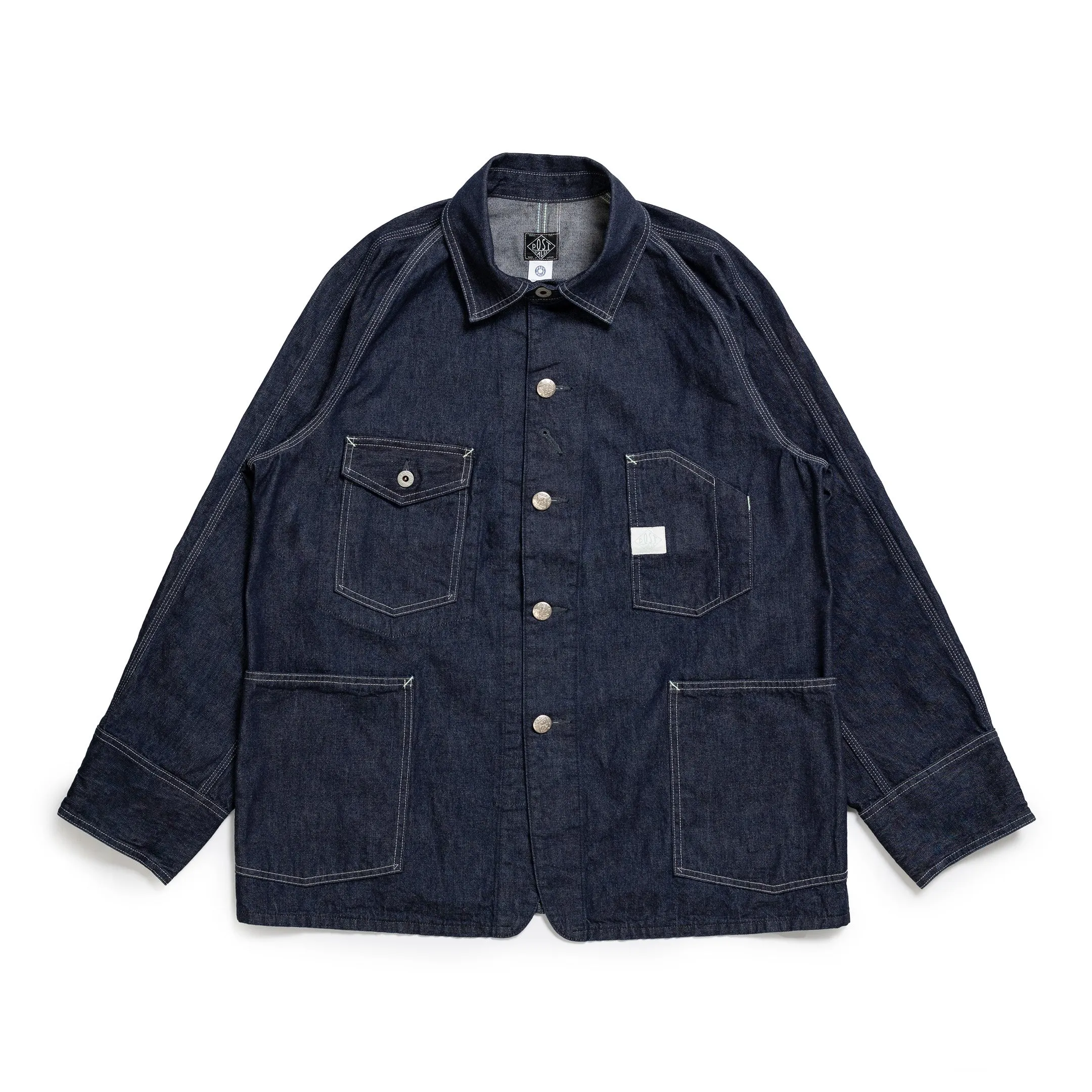 Post Overalls Engineers Jacket 10.oz Vintage Denim