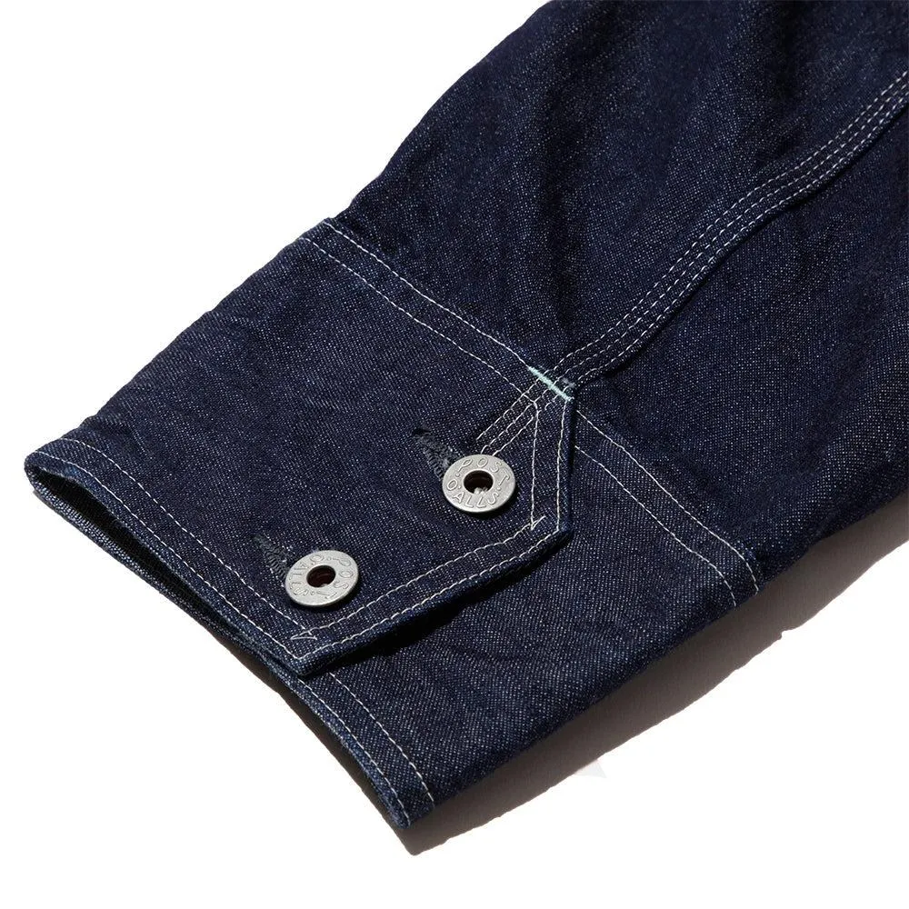 Post Overalls Engineers Jacket 10.oz Vintage Denim