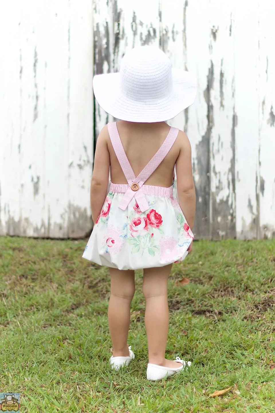 Pseudo Smock Romper Sewing Pattern