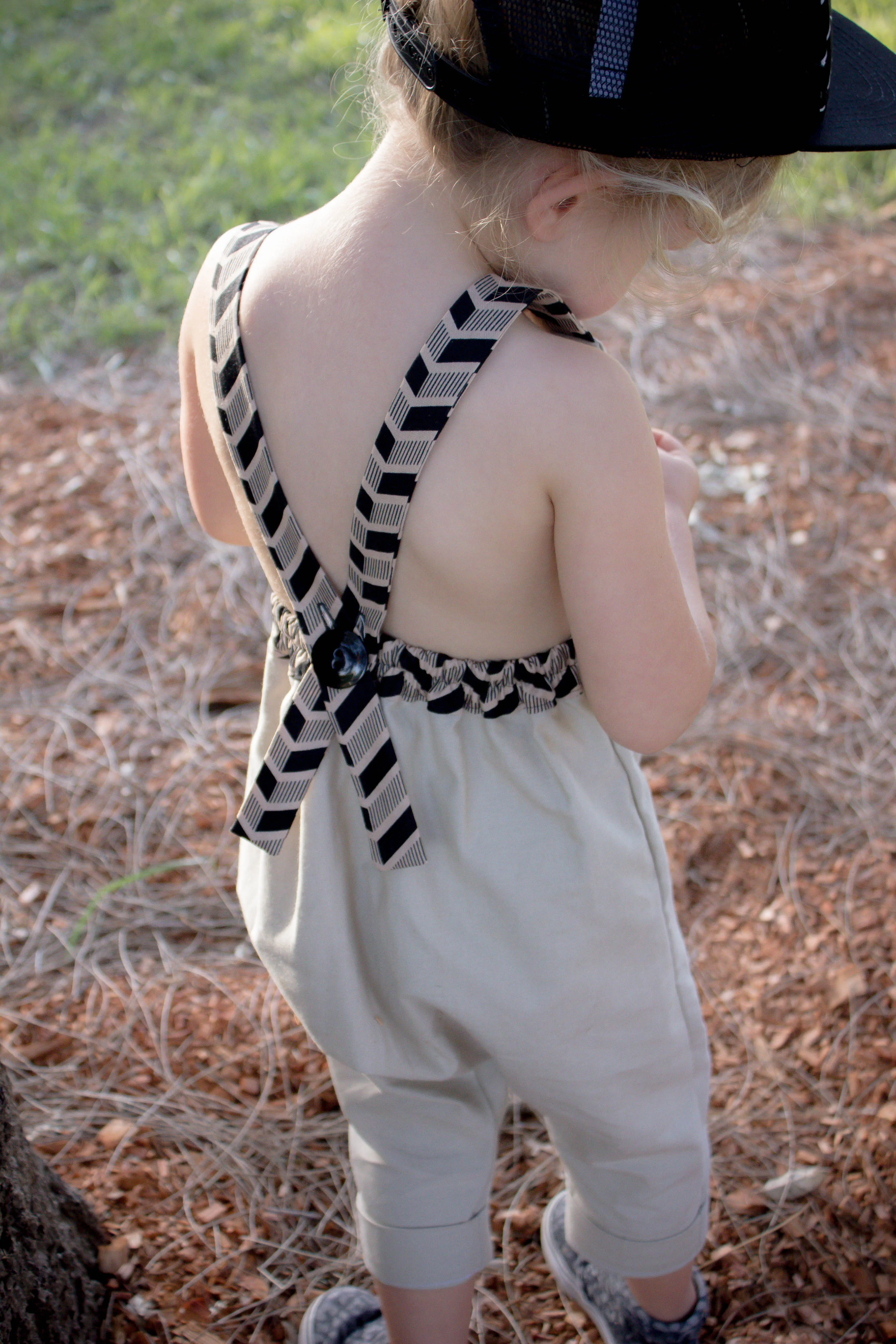 Pseudo Smock Romper Sewing Pattern