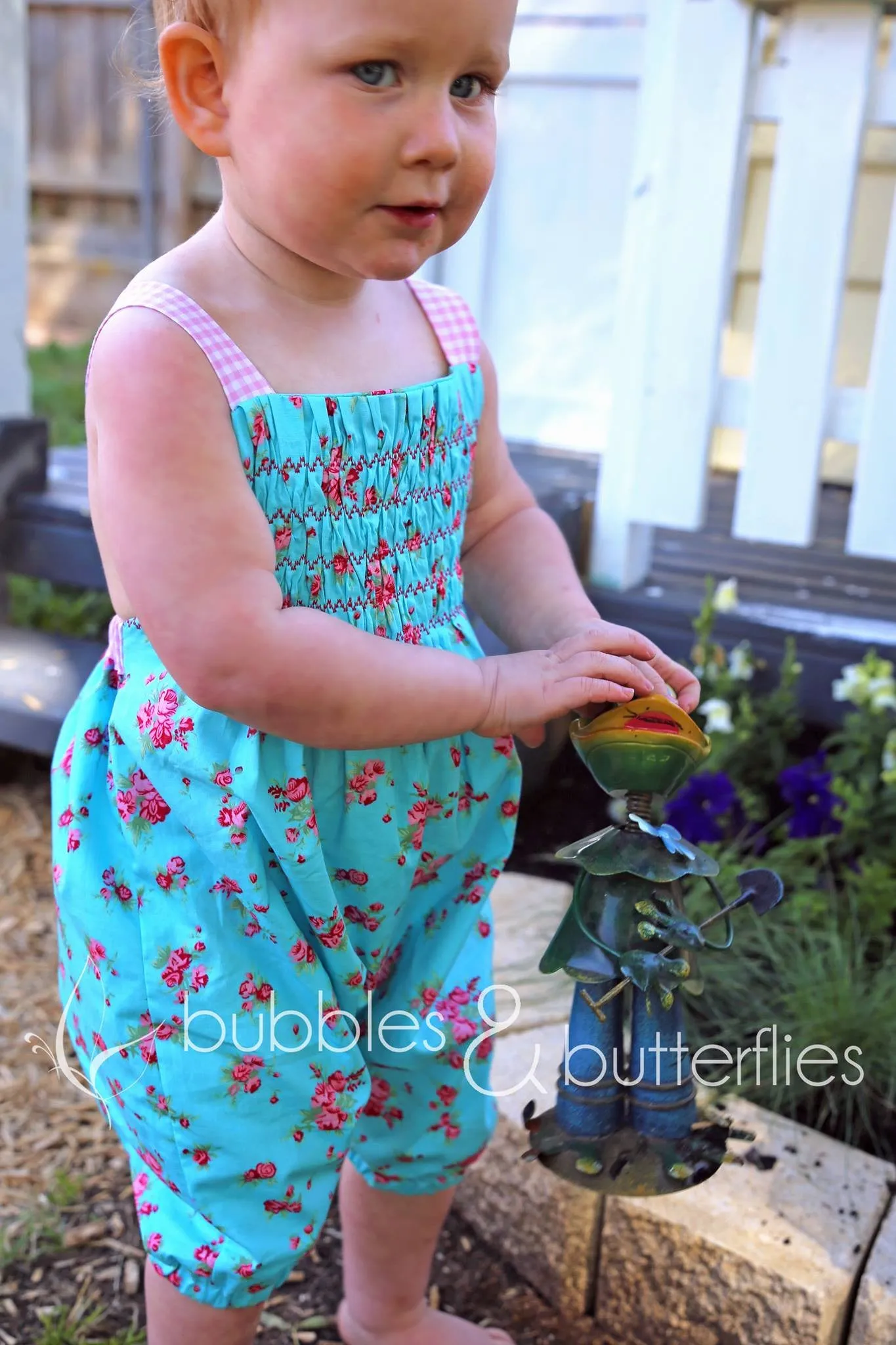Pseudo Smock Romper Sewing Pattern