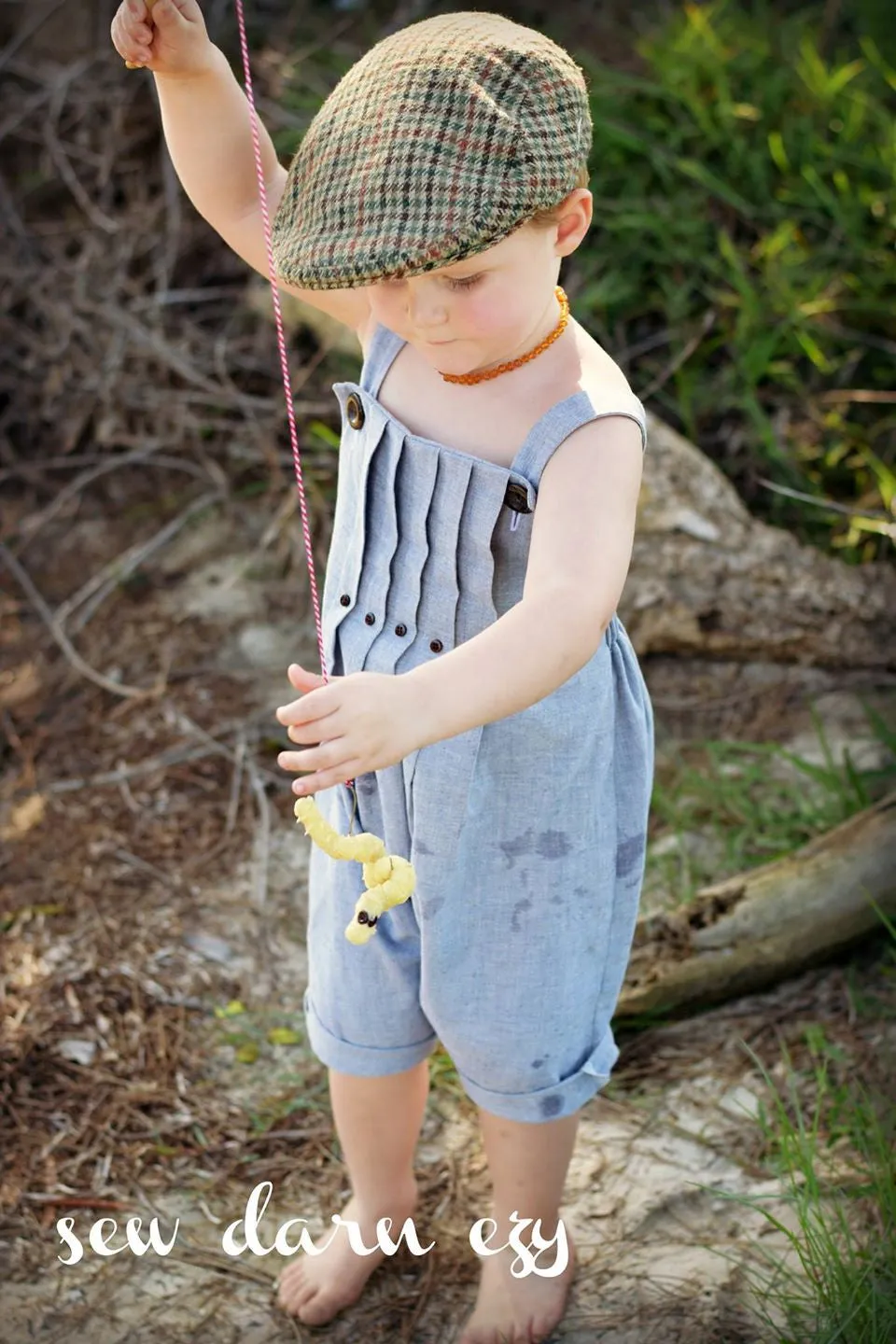 Pseudo Smock Romper Sewing Pattern