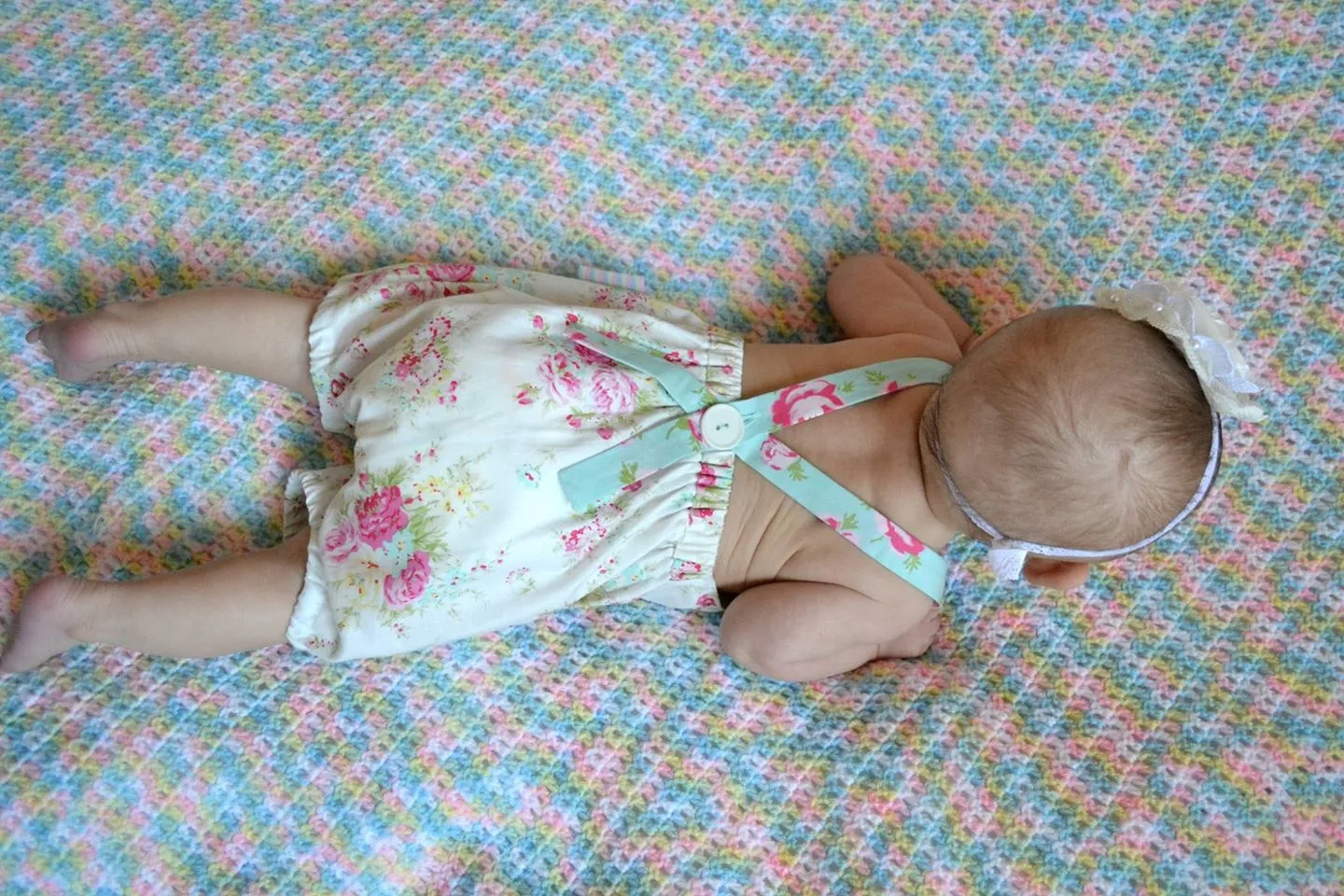 Pseudo Smock Romper Sewing Pattern