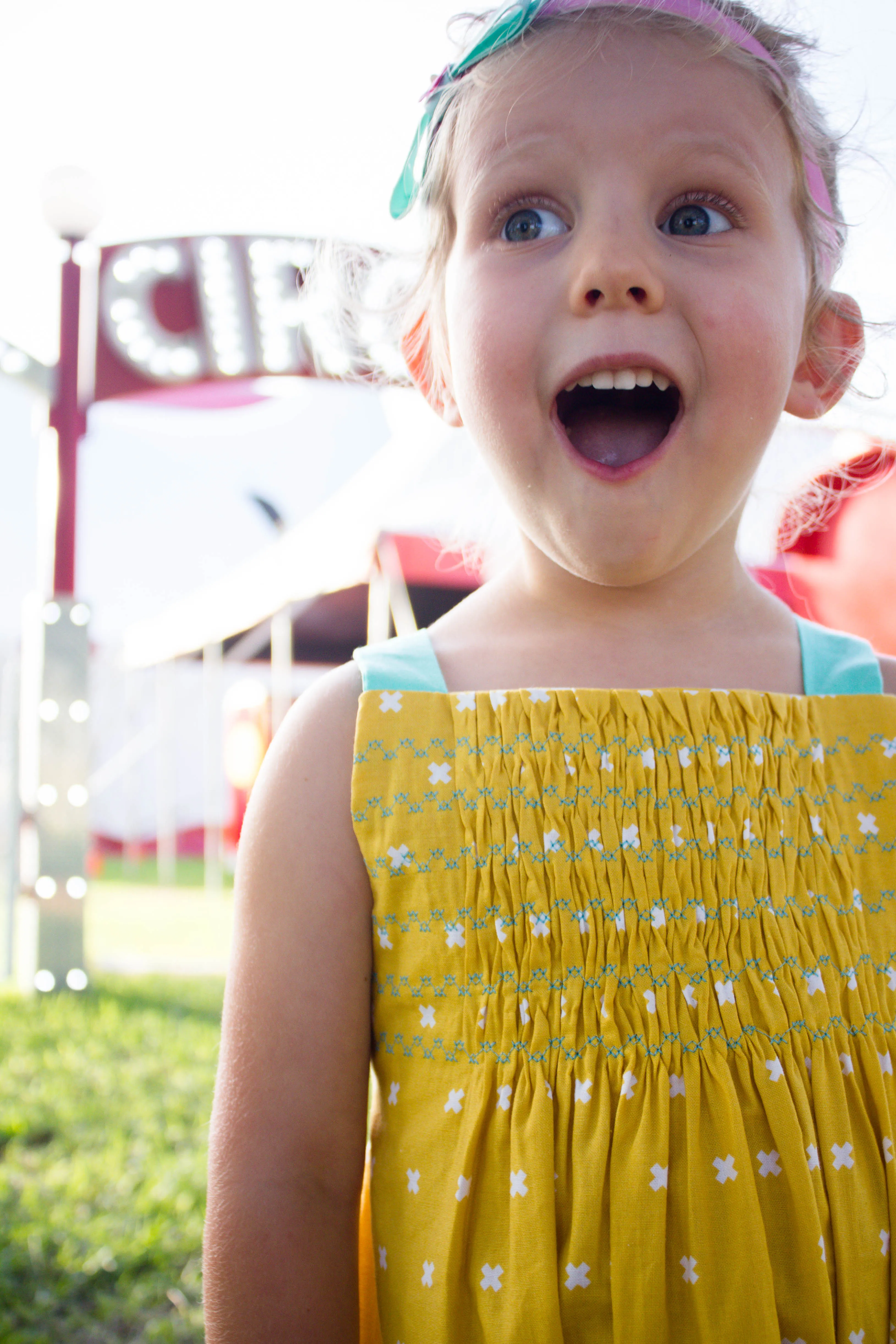 Pseudo Smock Romper Sewing Pattern