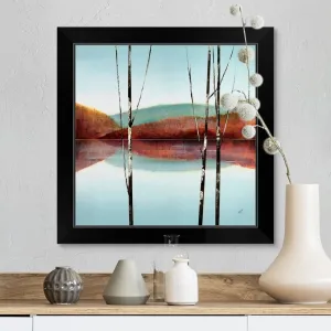 "Calm Waters III" Black Framed Print