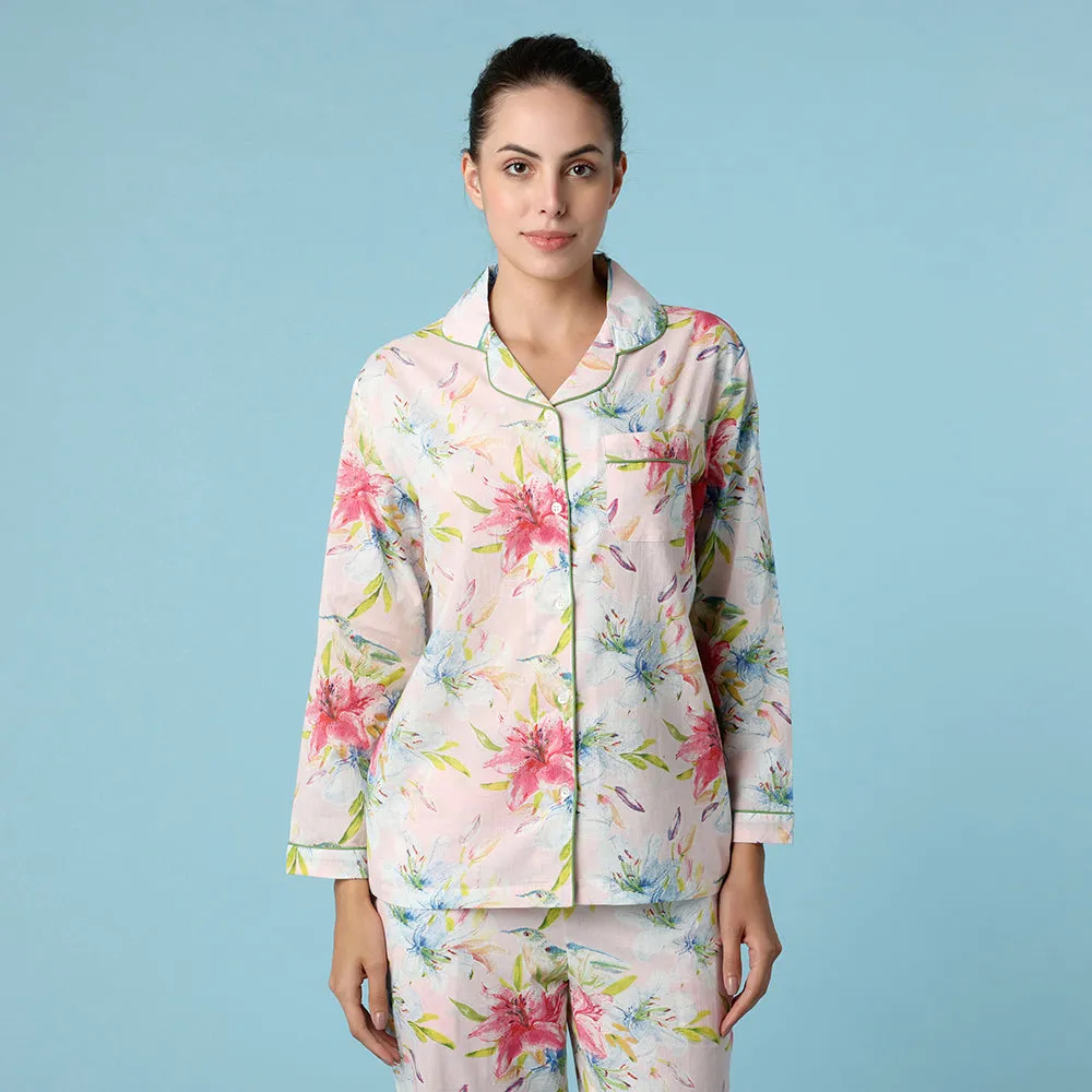 Robin Pink PJ Set
