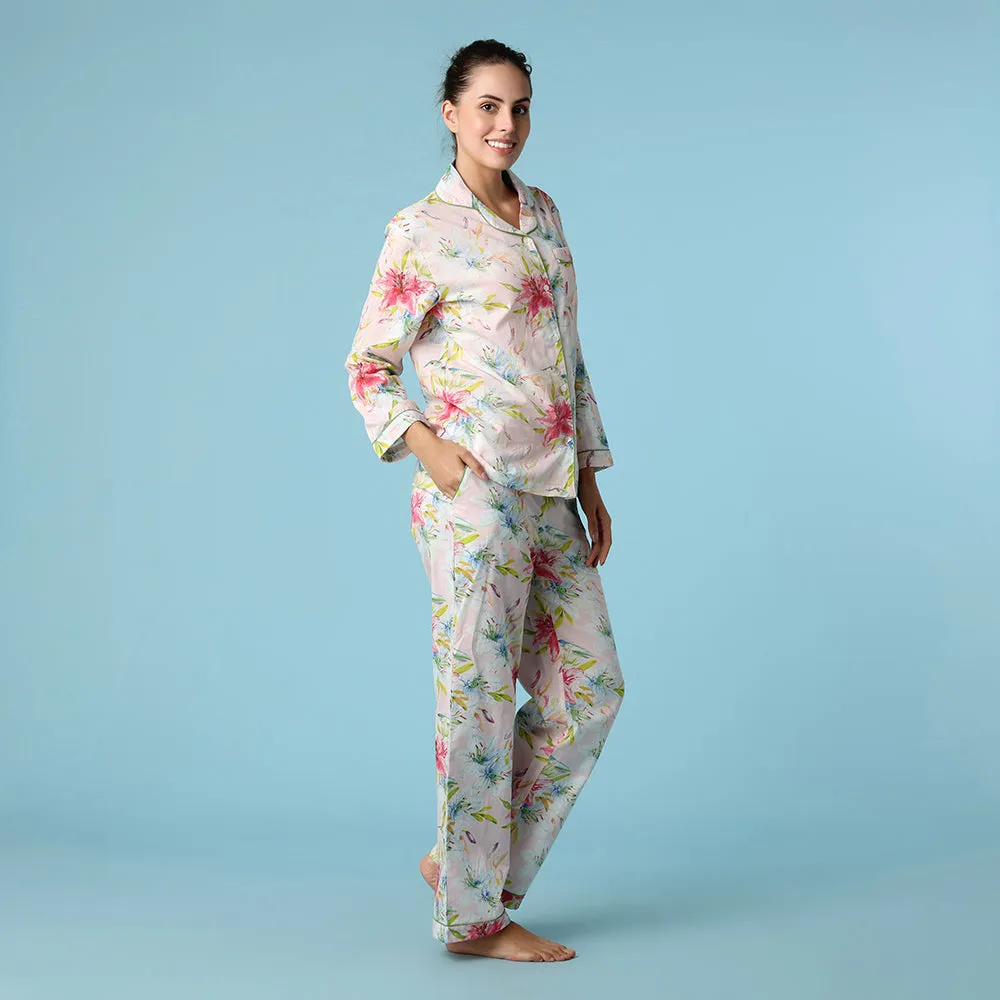 Robin Pink PJ Set