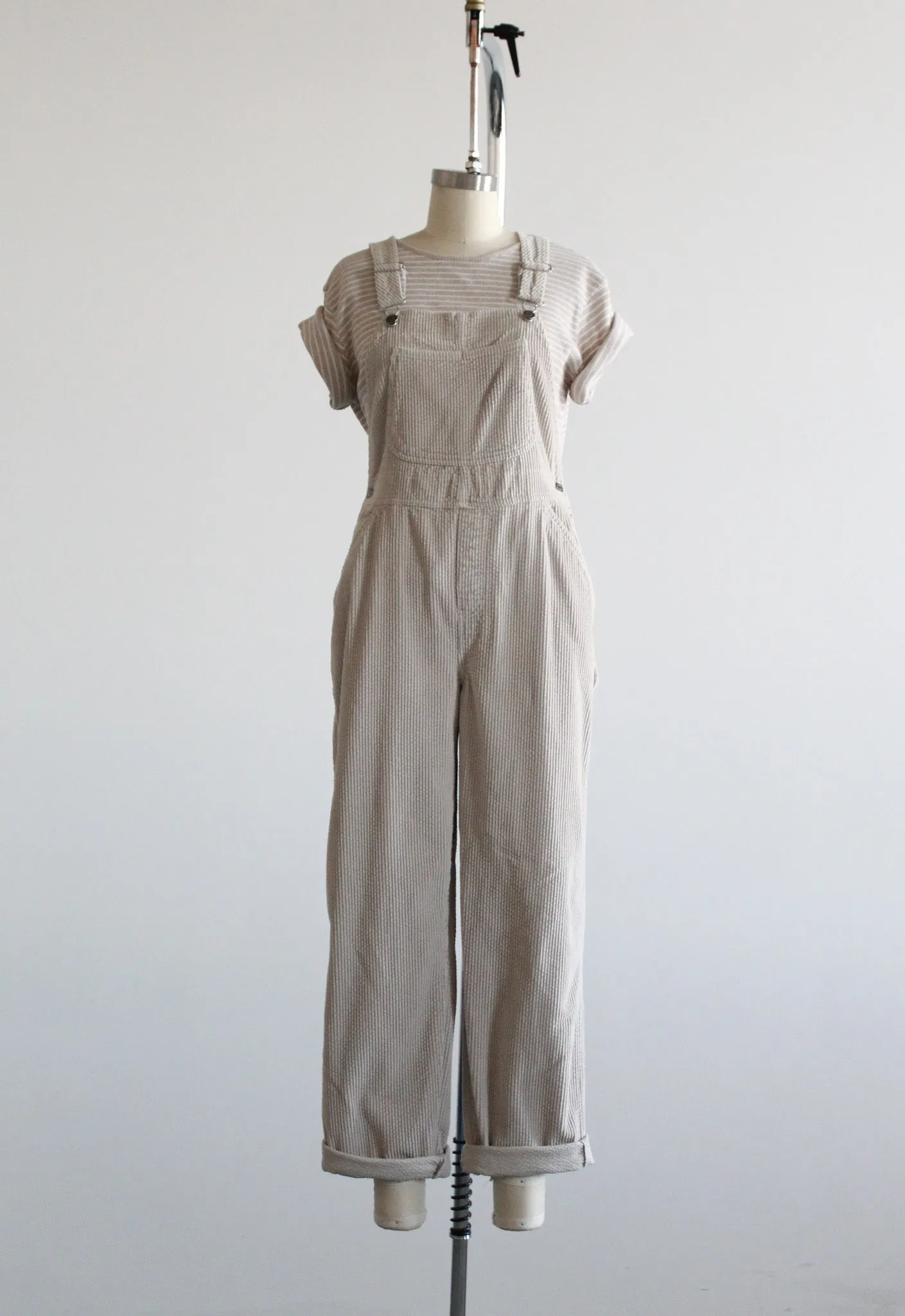 sanddune corduroy overalls
