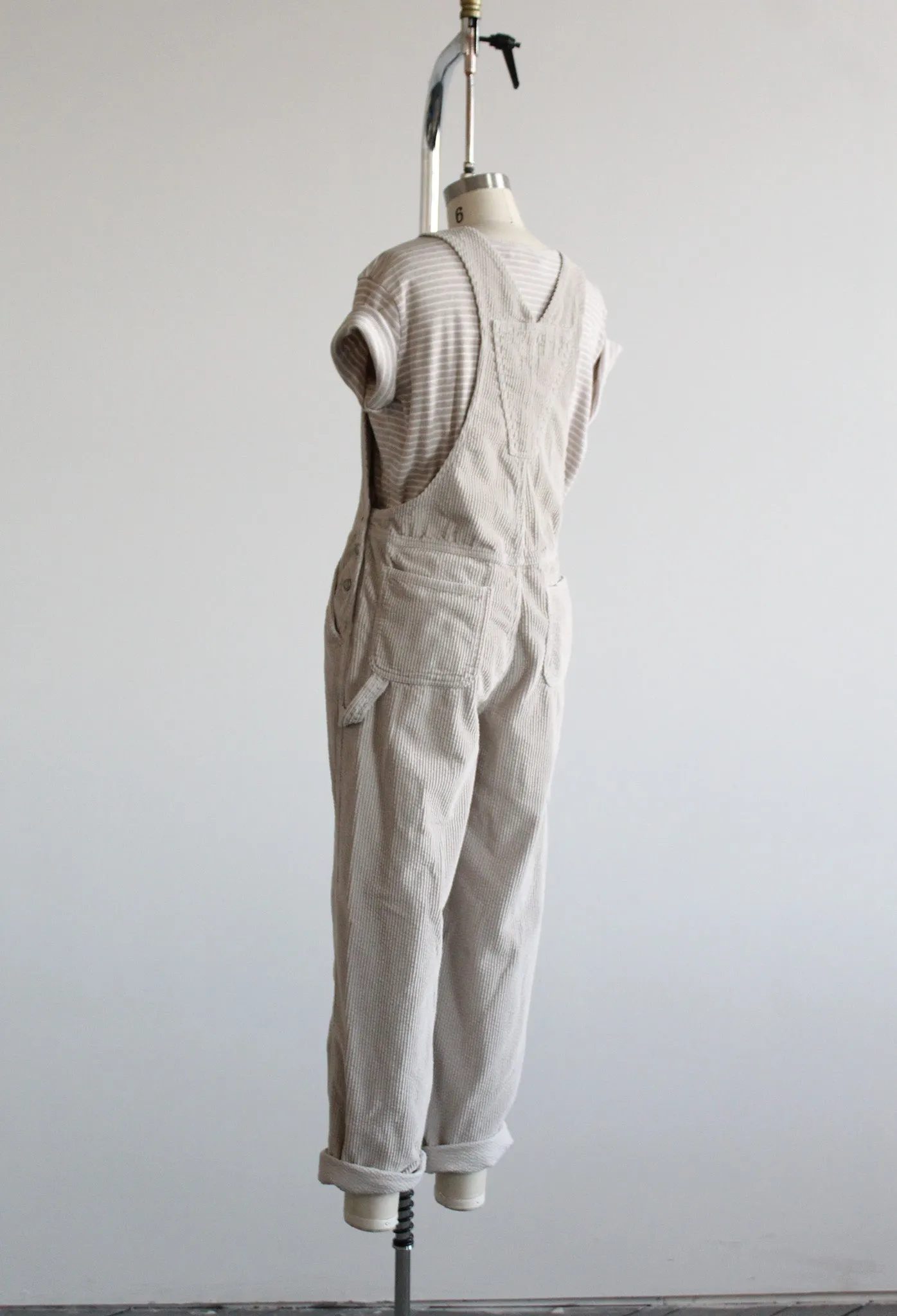 sanddune corduroy overalls