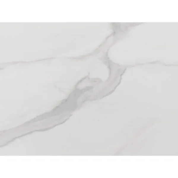 Scala Lamp Table White Marble & Chrome