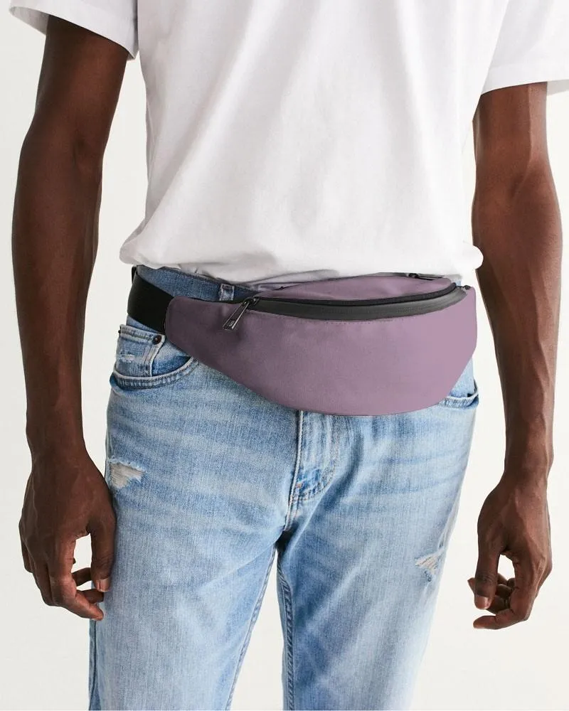 Shaded Pale Pastel Purple Gray Belt Bag | C8M30Y0K30