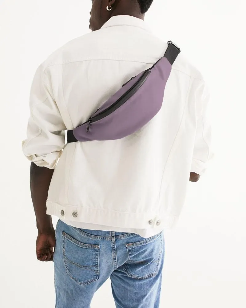 Shaded Pale Pastel Purple Gray Belt Bag | C8M30Y0K30