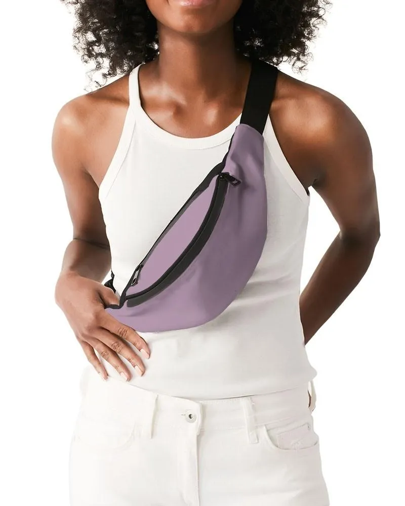 Shaded Pale Pastel Purple Gray Belt Bag | C8M30Y0K30