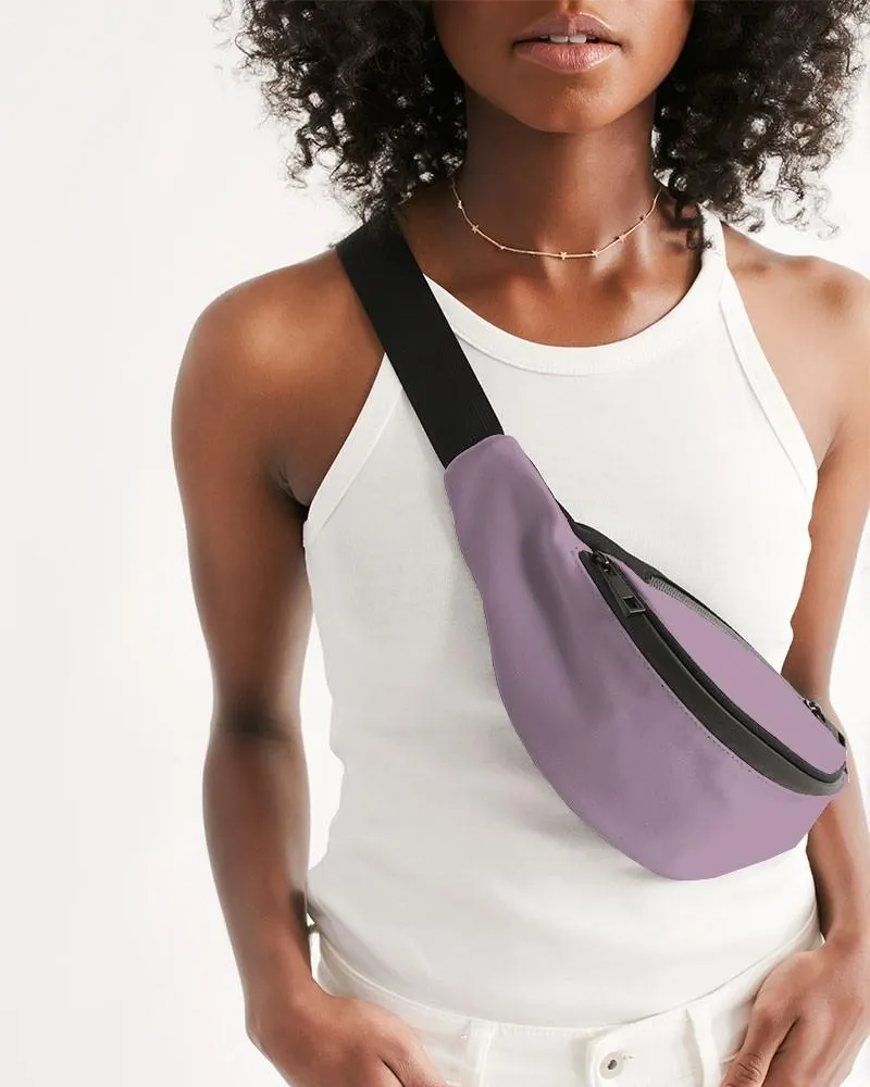 Shaded Pale Pastel Purple Gray Belt Bag | C8M30Y0K30