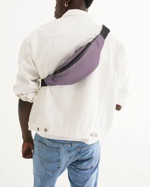 Shaded Pale Pastel Purple Gray Belt Bag | C8M30Y0K30