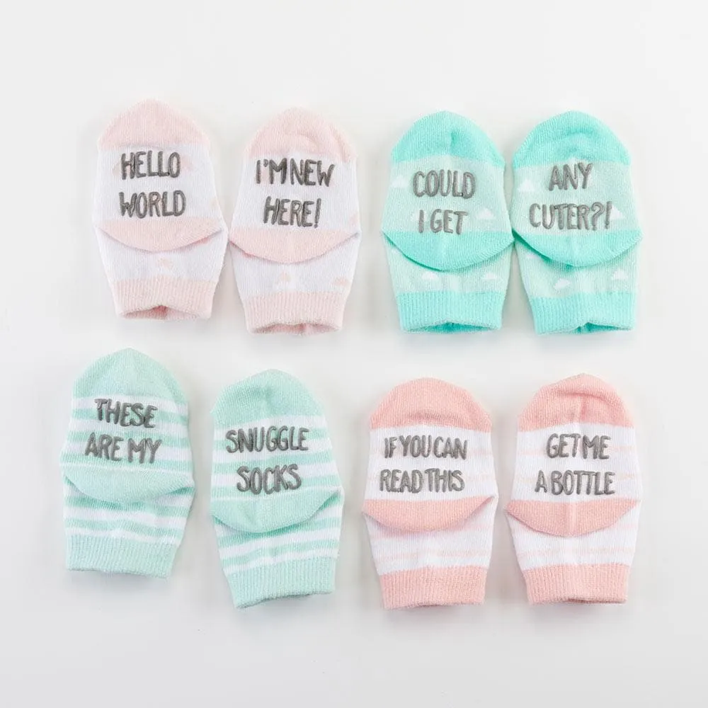 Silly Soles 4-Pair Sock Set - Girl