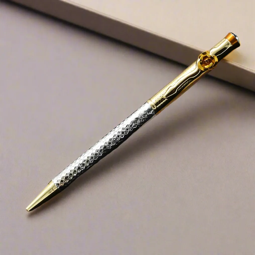 Silver Dazzling Write Pen