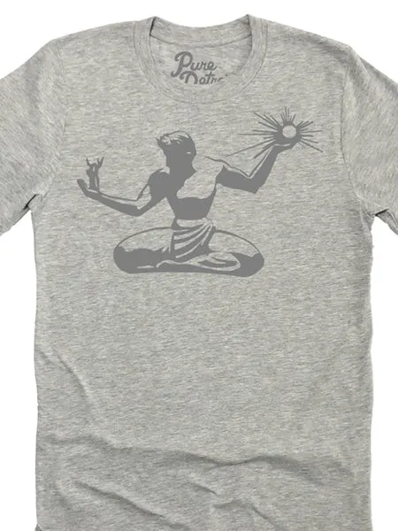 Spirit of Detroit Unisex T-shirt - Athletic Gray / Gray