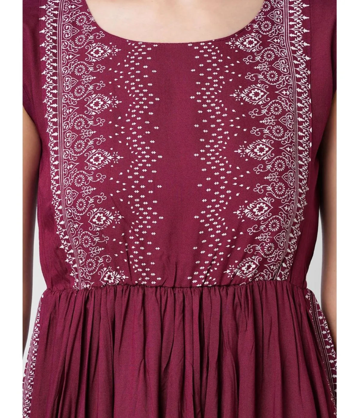 Stylish Printed A-Line Kurta