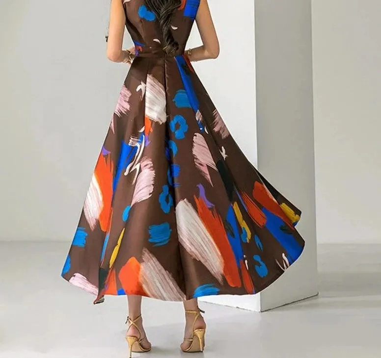 Stylish Printed  Dress