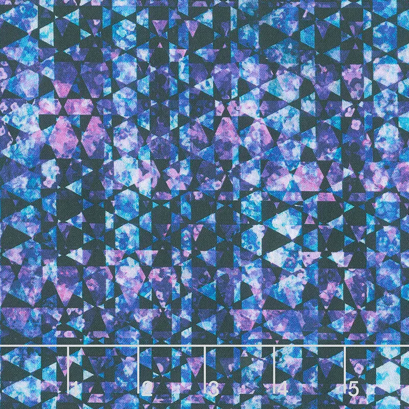 Topia - Geometric Iris Digitally Printed Yardage