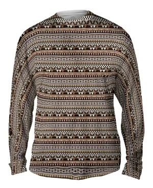 Tribal Brown Aztec Warrior