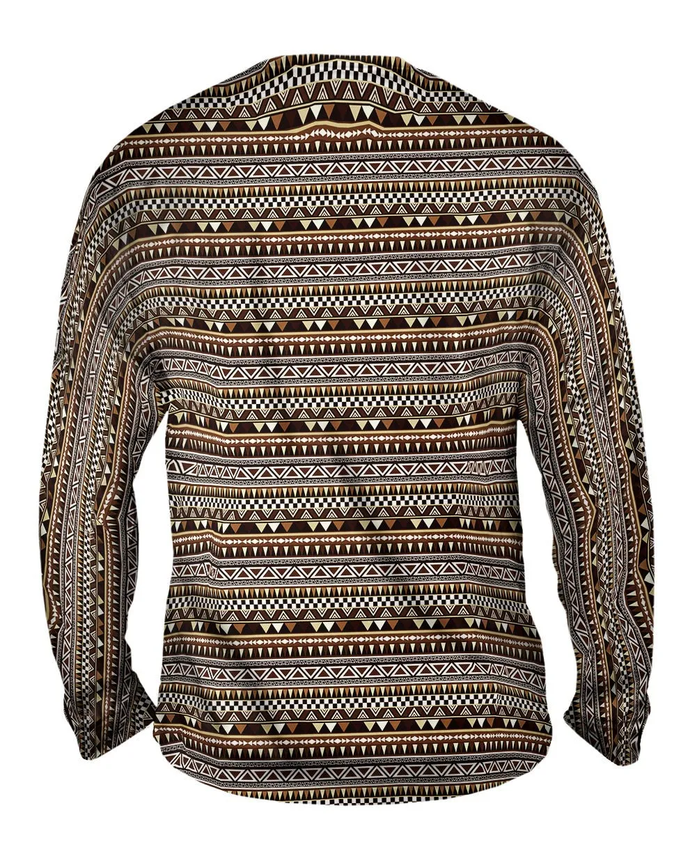 Tribal Brown Aztec Warrior