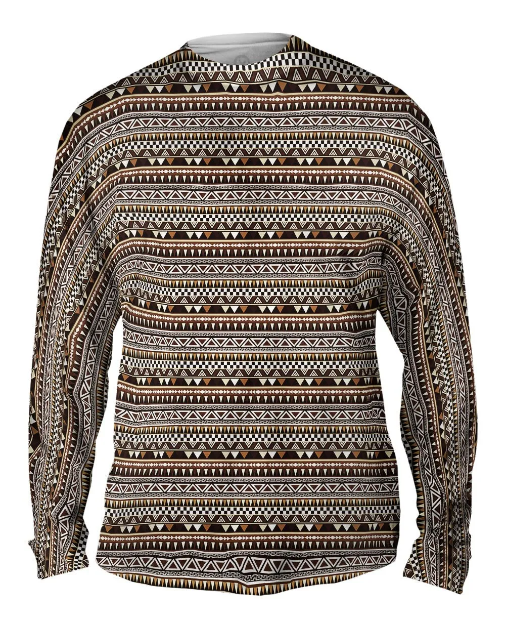 Tribal Brown Aztec Warrior