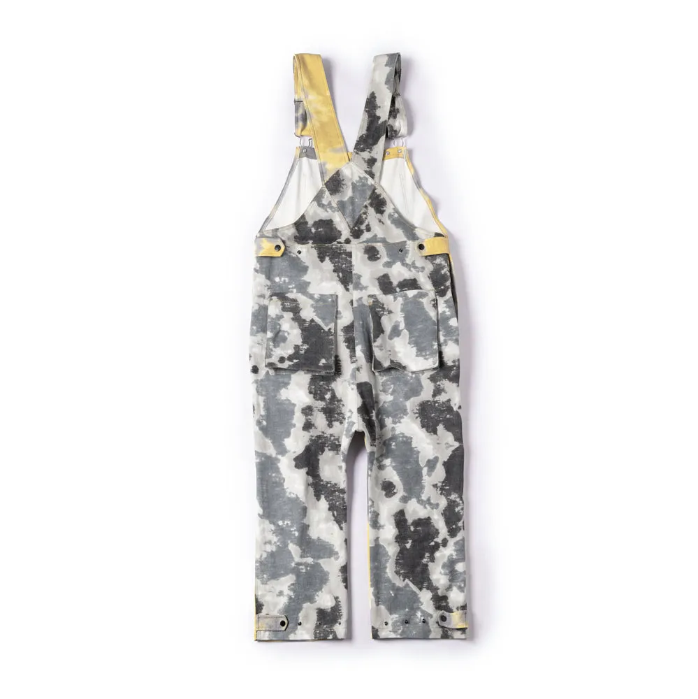 Two Tone Tie-Dye Overalls