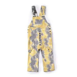Two Tone Tie-Dye Overalls