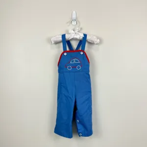 Vintage Blue Car Overalls 6-9 Months
