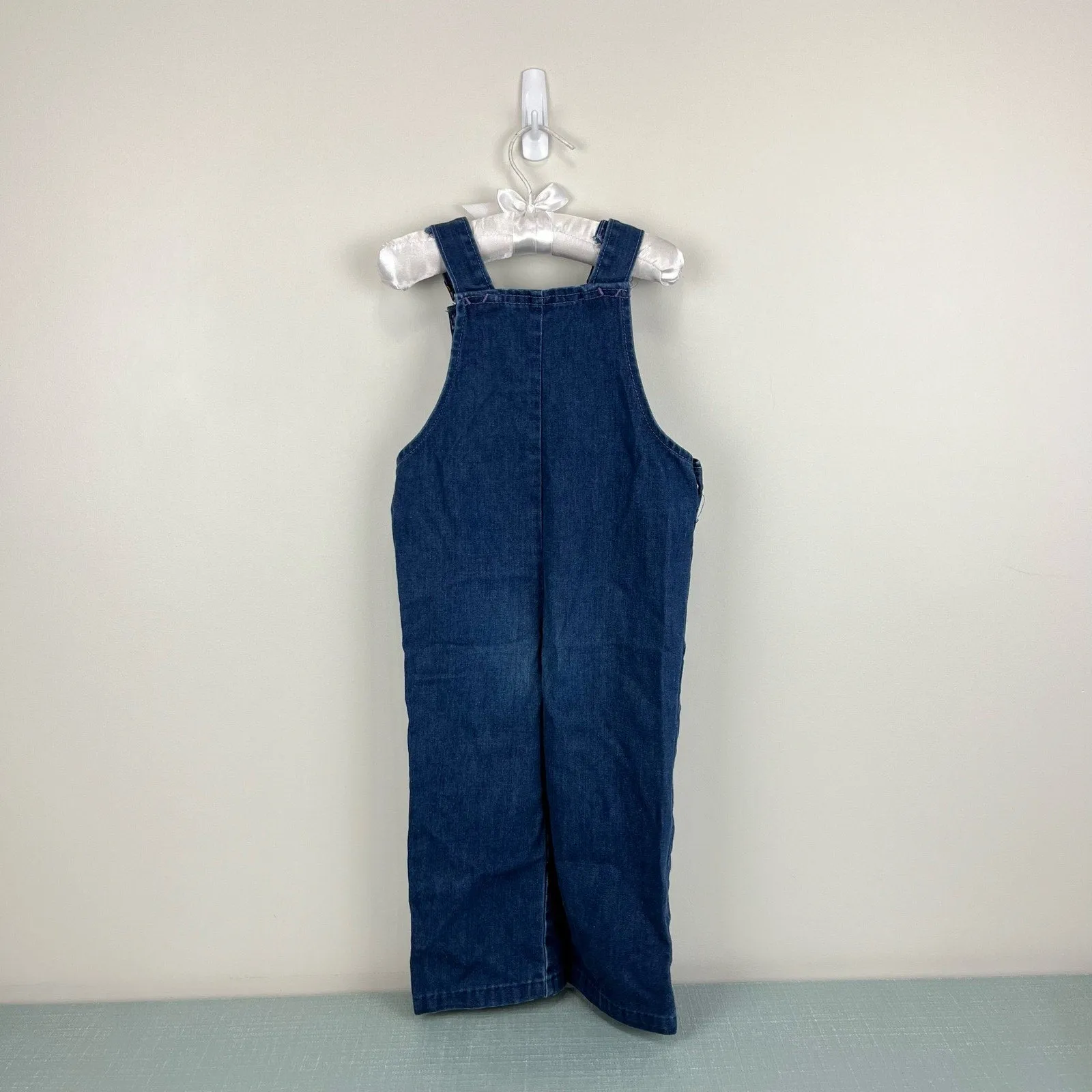 Vintage Calamity Jane Miss Piggy Blue Jean Overalls 3T