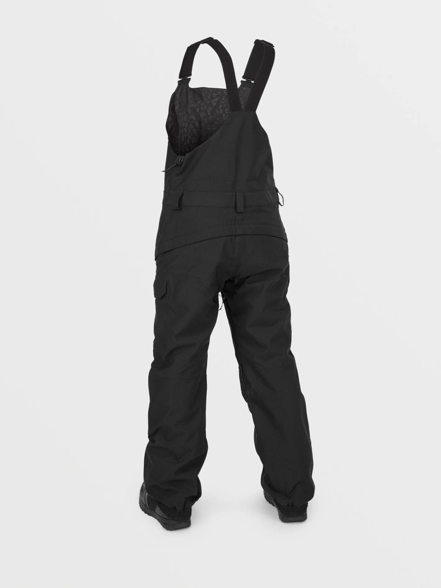 Womens Creston 3Dstretch Bib Overalls - Black